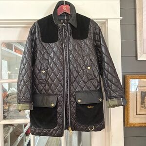 Ladies Barbour quilted jacket.